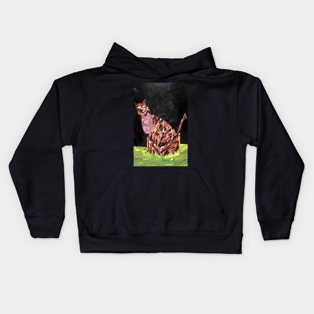 Tigerclaw the Cat Kids Hoodie by cajunhusker